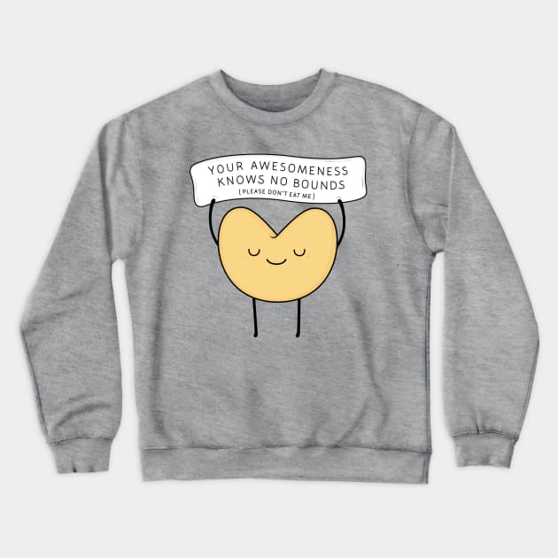 fortune cookie Crewneck Sweatshirt by kimvervuurt